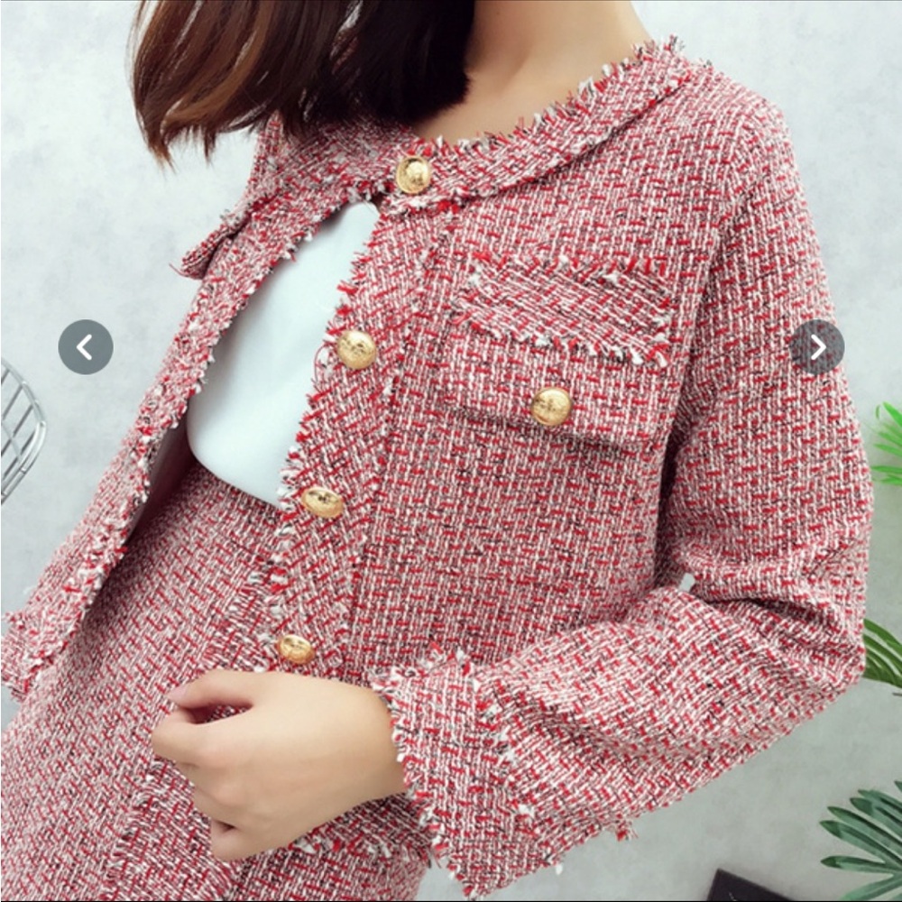 Two piece set Autumn winter. Matching jacket and skirt BNWT